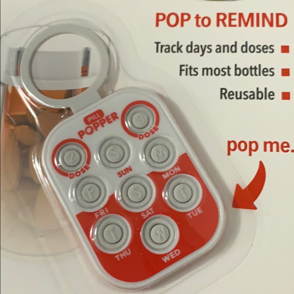 Woman’s Pill Popper.